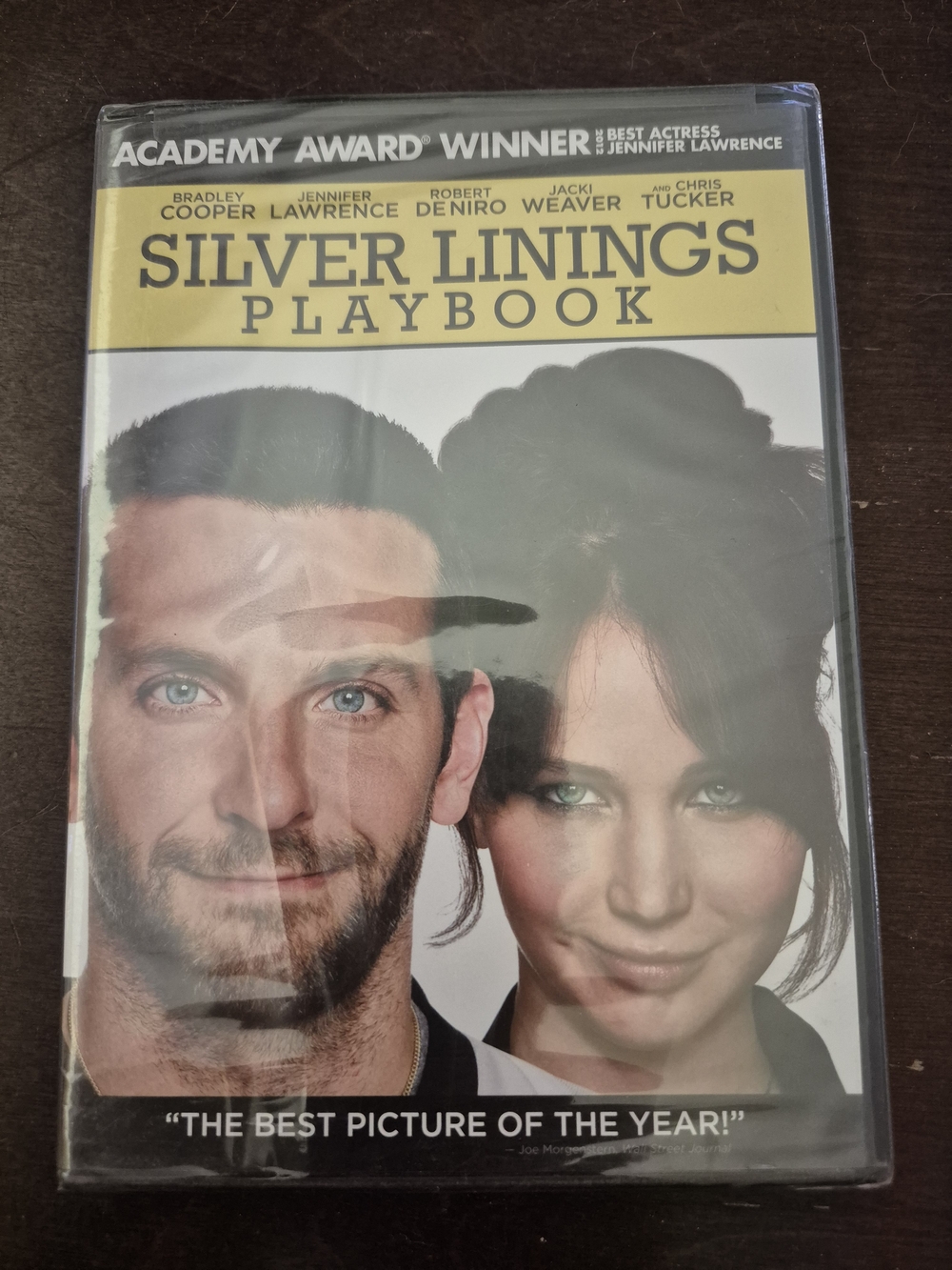 Silver Linings Playbook DVD - Yellow/White Cover
